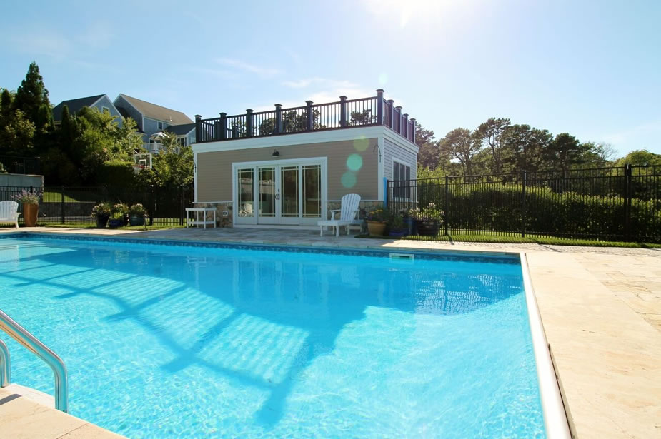 Whitten Landscaping Pool House Build